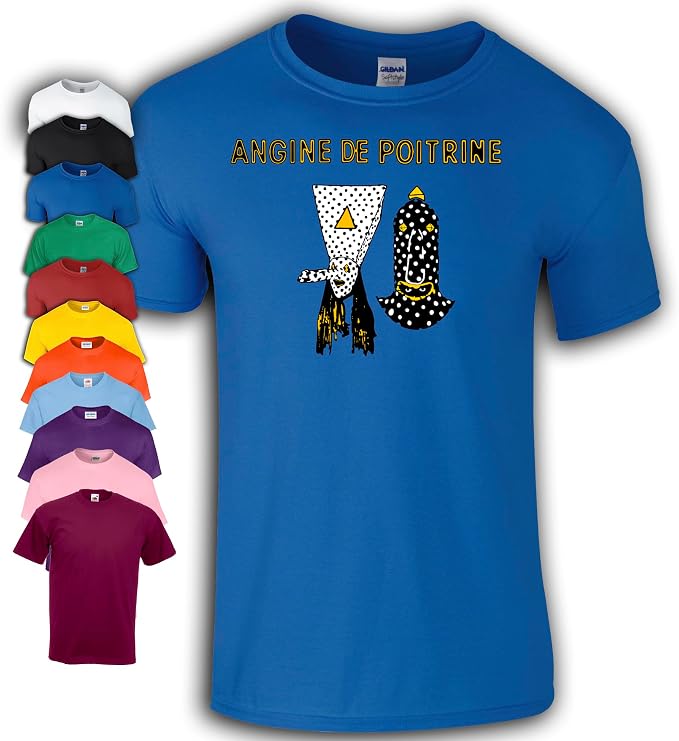 Angine De Poitrine T-Shirt | Music | Band | (UK, Alpha, S, Regular